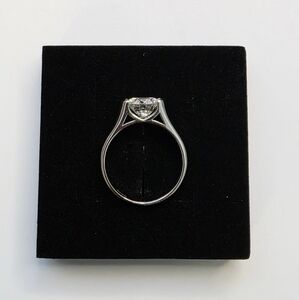 Engagement Ring 2CT Size 6 Moissanite in Solid Silver ASR6111